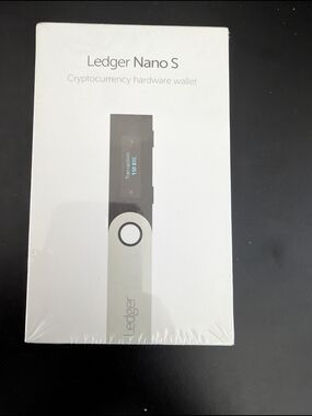edge Nano S Cryptocurrency Hardware Wallet - Silver